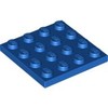 Blue Plate 4 x 4