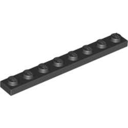 LEGO PART 3460 PLATE 1 X 8 used in yellow  pack of 15 Ref:D155