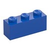 Blue Brick 1 x 3