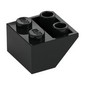 Slope Inverted 45° 2 x 2 [Ovoid Bottom Pin, Bar-sized Stud Holes]