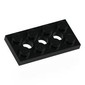 Technic Plate 2 x 4 [3 Holes]