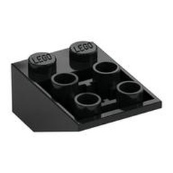 Slope Inverted 33° 3 x 2, Connections between Studs, Ovoid Bottom Pin