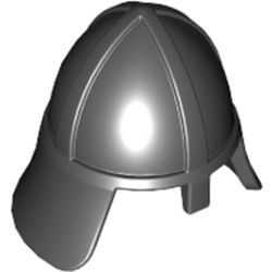 LEGO part MINI KNIGHTS HELMET in Black