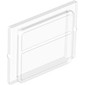 Glass for Train Window 1 x 4 x 3