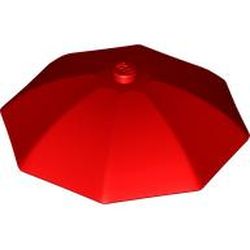 LEGO part 10049128 SUNSHADE in Bright Red/ Red