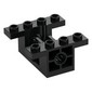 Gearbox 4 x 4 x 1 2/3 with 1 x 2 Cutouts, Pin Holes