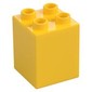 Duplo Brick 2 x 2 x 2 with 'ORLANDO GRAND RE-OPENING 2005' Print
