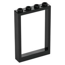 Window 1 x 4 x 5 with Hollow Studs