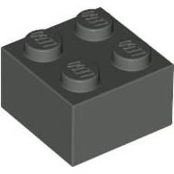 LEGO part element render in color 8 - Dark Gray LEGO part element render in color 8 - Dark Gray