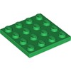 Green Plate 4 x 4