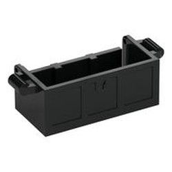 Treasure Chest Bottom with Rear Slots, with Groove