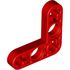 59605 TECHNIC LEVER 3X3M, 90° in Bright Red/ Red