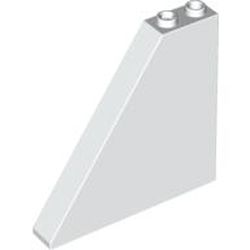 LEGO part 30249 ROOF TILE 1X6X5 in White