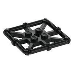 Plate Special 2 x 2 with Bar Frame Square