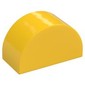 Duplo Brick 2 x 4 x 2 Curved Top with Clown Face Print