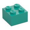 Dark Turquoise Brick 2 x 2