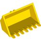 Construction Vehicle Bucket 3 x 6, 9 Hinge Teeth