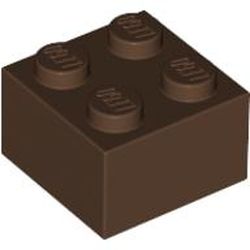 LEGO part element render in color 6 - Brown LEGO part element render in color 6 - Brown