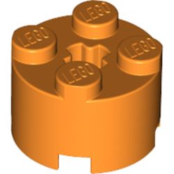 Brick Round 2 x 2 with Axle Hole