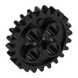 Technic Gear 24 Tooth [New Style with Single Axle Hole]