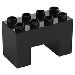 Duplo Brick 2 x 4 x 2 with 2 x 2 Square Arch