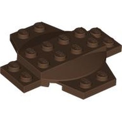 Plate Special 6 x 6 x 2/3 Cross with Dome