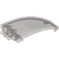 Windscreen 8 x 4 x 2 Curved Taper with Locking Dual 2 Fingers