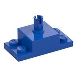 Brick Special 2 x 4, with 2 x 2 Brick with Top Pin and 1 x 2 Side Plates