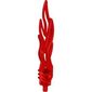 Large Figure Weapon Sword, Toa Flame 2 x 12 with Two Holes