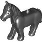 Duplo Animal Horse with One Stud and Moveable Head, Eyes, and Hearts Print