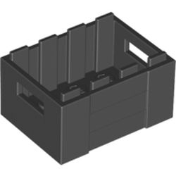 Box / Crate with Handholds  3 x 4 x 1 2/3
