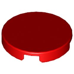 Tile Round 2 x 2 with Bottom Cross