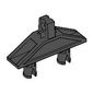 Technic Connector 3 x 1 x 4 with Two Pins and Click Hinge