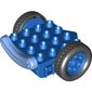 Duplo Crane Base, Front, with Two Wheels and Lips (Lofty)