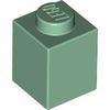 Sand Green Brick 1 x 1