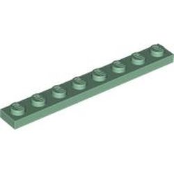 LEGO part 3460 Plate 1 x 8 in Sand Green