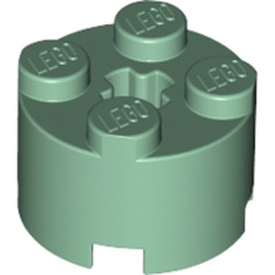 Brick Round 2 x 2 with Axle Hole