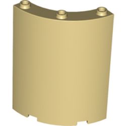 Panel 4 x 4 x 6 Quarter Cylinder