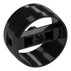Technic Cylinder 4 x 4 with Pin Holes and Centre Bar, Closed Sides on Bar
