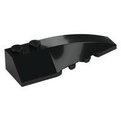 Wedge Curved 6 x 2 Right, Inner Ridges