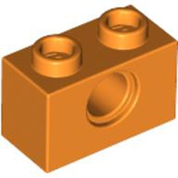 Technic Brick 1 x 2 [1 Pin Hole]