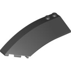 Wedge Curved 8 x 3 x 2 Open Left