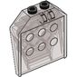 Hinge Panel 1 x 4 x 3 2/3 with 6 holes, 2 studs on top, Locking 2 Fingers