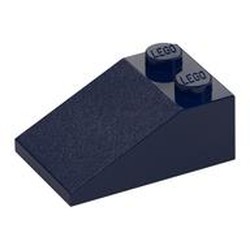 LEGO part  ROOF TILE 2X3/25° in Earth Blue/ Dark Blue