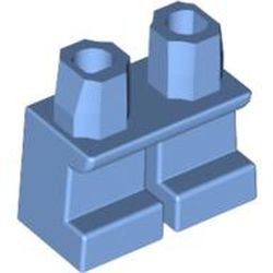 LEGO part MINI LEG in Medium Blue