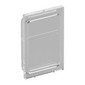 Glass for Train Door Lip On Top and Bottom