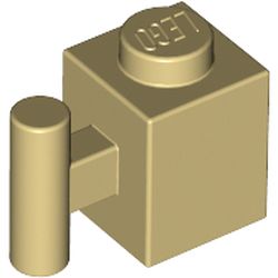 Brick Special 1 x 1 with Handle