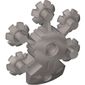 Large Figure Shield 5 x 5 with Gear Tips