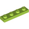 Lime Plate 1 x 4