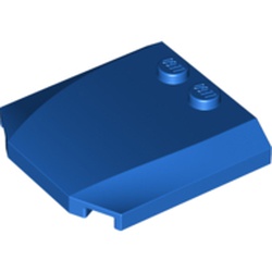 Slope Curved 4 x 4 x 2/3 Triple Curved with 2 Studs